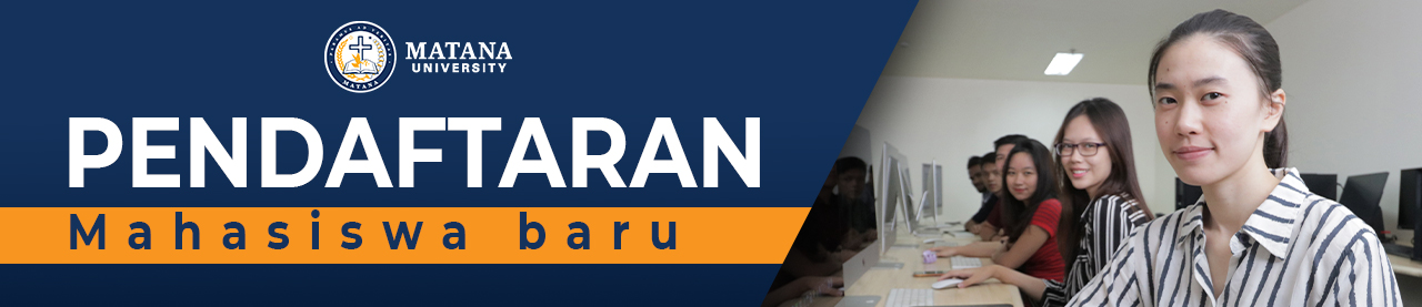 Matana University Registration Banner